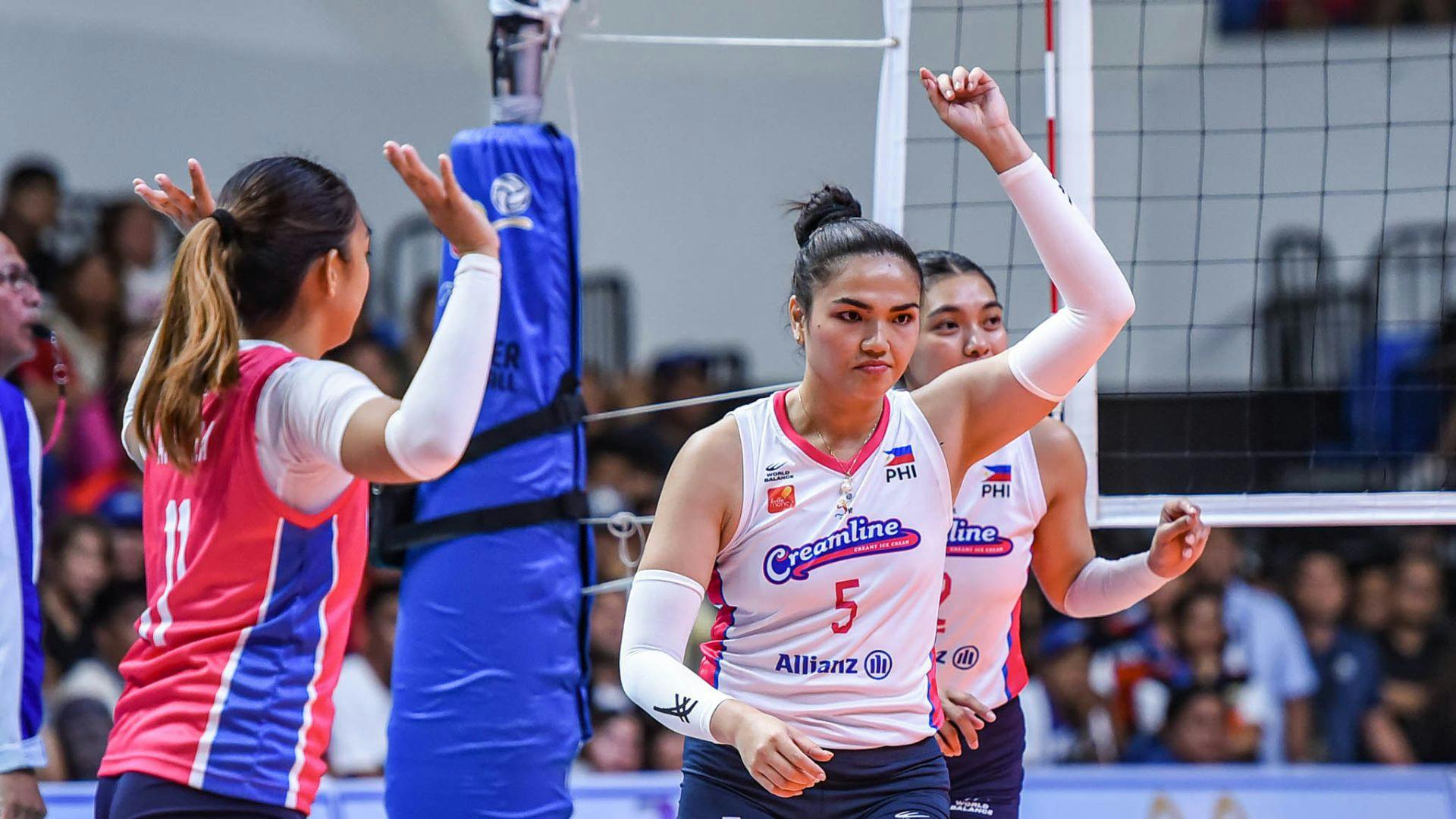 Sheena Toring, Creamline aim to protect unbeaten record in PVL on Tour battle vs Cignal